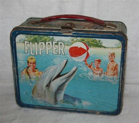 vintage flipper lunch box for sale 